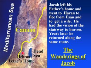 wanderings of Jacob